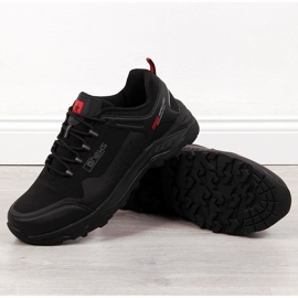 Herren Wanderschuhe wasserdicht schwarz NEWS 1