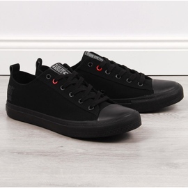 Schwarze Textil-Sneaker für Herren Big Star JJ174003 1