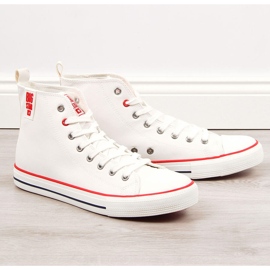 Hohe Herren-Sneaker aus Kunstleder in Weiß Big Star JJ174071 1