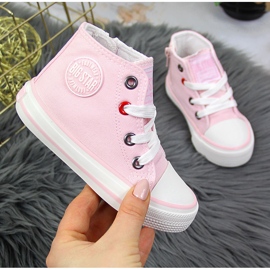 Mädchenturnschuhe mit Reißverschluss Big Star HH374087 rosa 1
