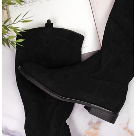 S.Barski Schwarze Springstiefel für Damen S. Barski 2