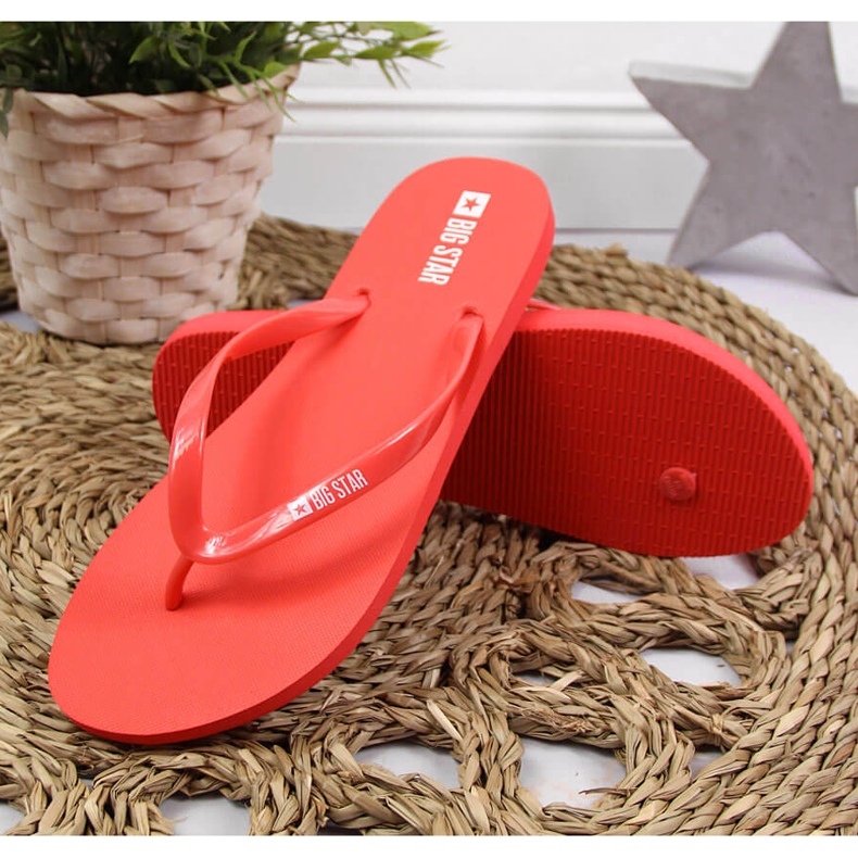 Red Big Star rote Sport-Flip-Flops JJ274A384 1