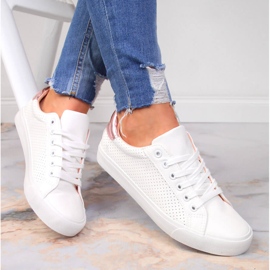 Damen-Sneakers aus weißem McKeylor-Öko-Leder 1