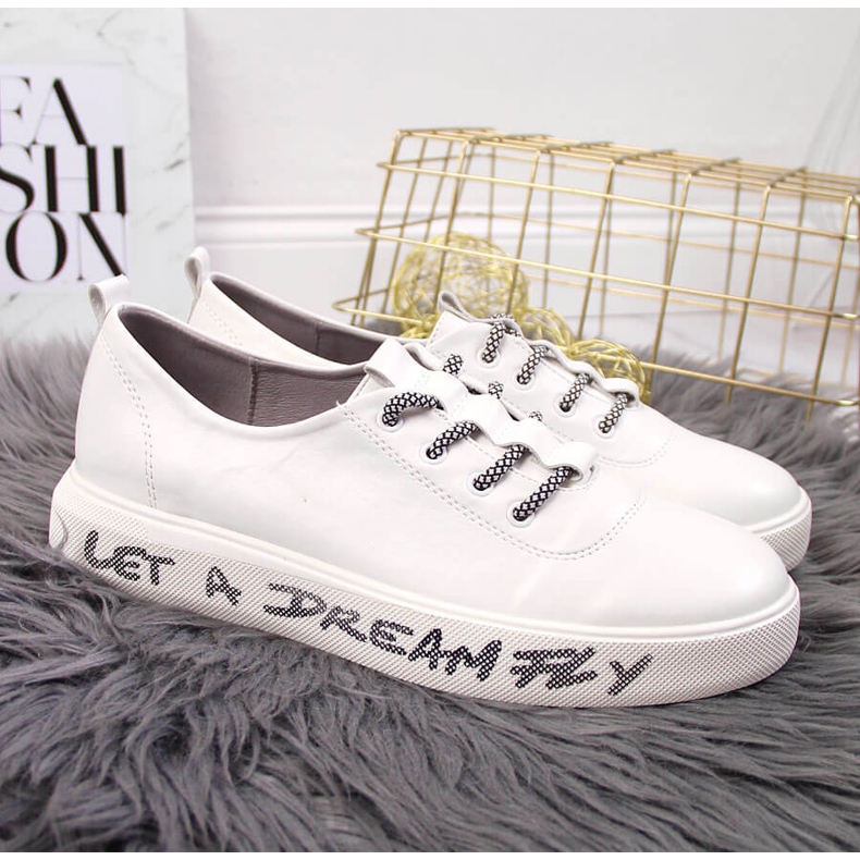 S.Barski Weißer Damen-Plateauschuh von S. Barski 2