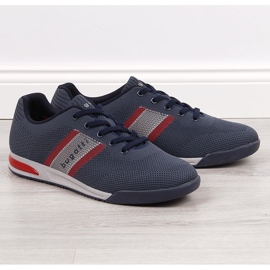 Marineblaue Freizeitschuhe von Bugatti für Herren 1