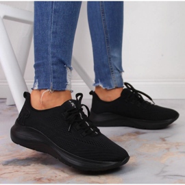 Schwarz Rieker 42103-01 Damen Sportschuhe 1