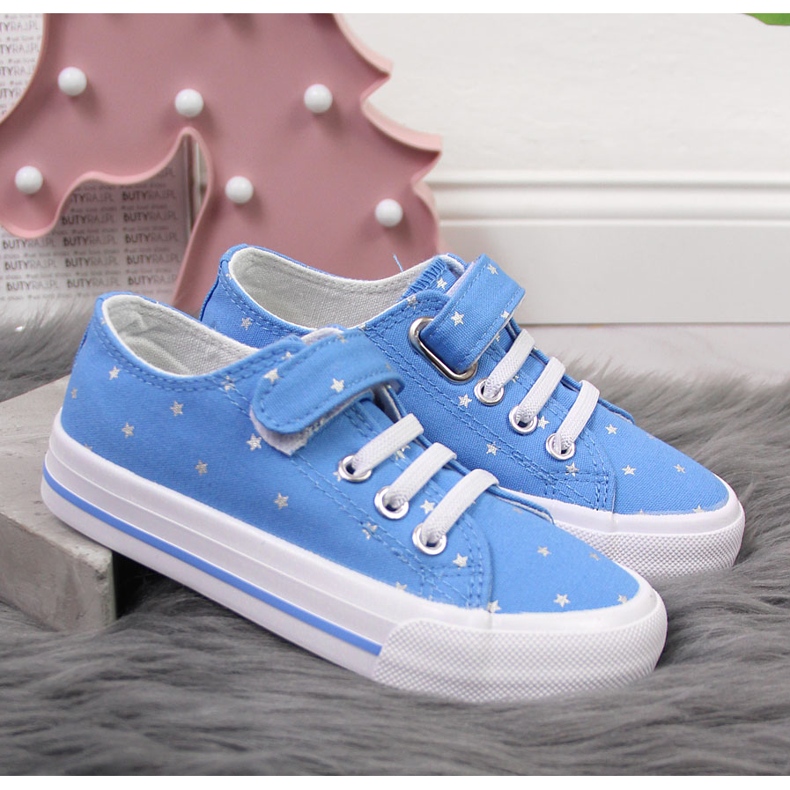 Atletico Blue Star Textil-Sneakers blau 2