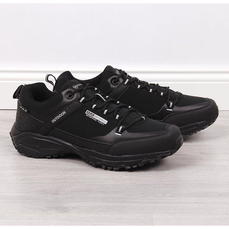 Wasserdichte Herren-Trekkingschuhe von McKeylor in Schwarz 1