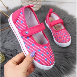 Ballerinas für Mädchen mit Klettverschluss von Atletico rosa 1