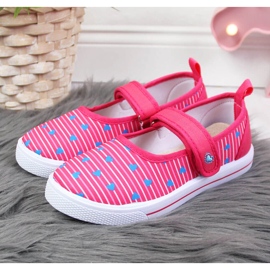 Ballerinas für Mädchen mit Klettverschluss von Atletico rosa 2