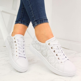 Turnschuhe für Frauen weiß Bugatti JJ253157 1