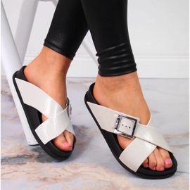 Damen Hausschuhe Meliski Creme Zaxy JJ285057 beige mehrfarbig 1