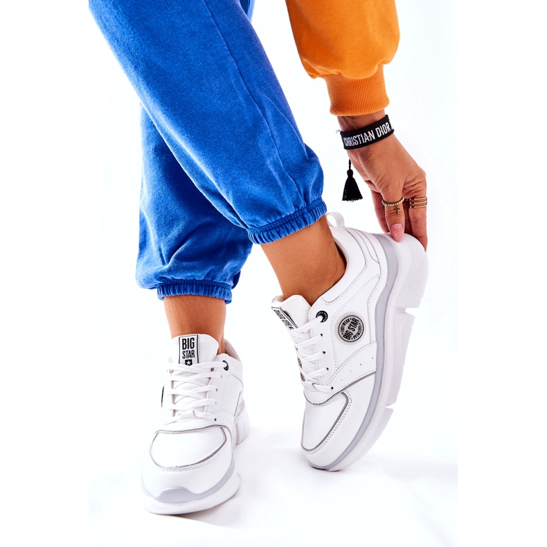 Sportschuhe On the Big Star II274314 Plateau Weiß 5