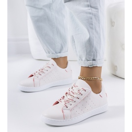 Koho rot-weiße Sportschuhe 1