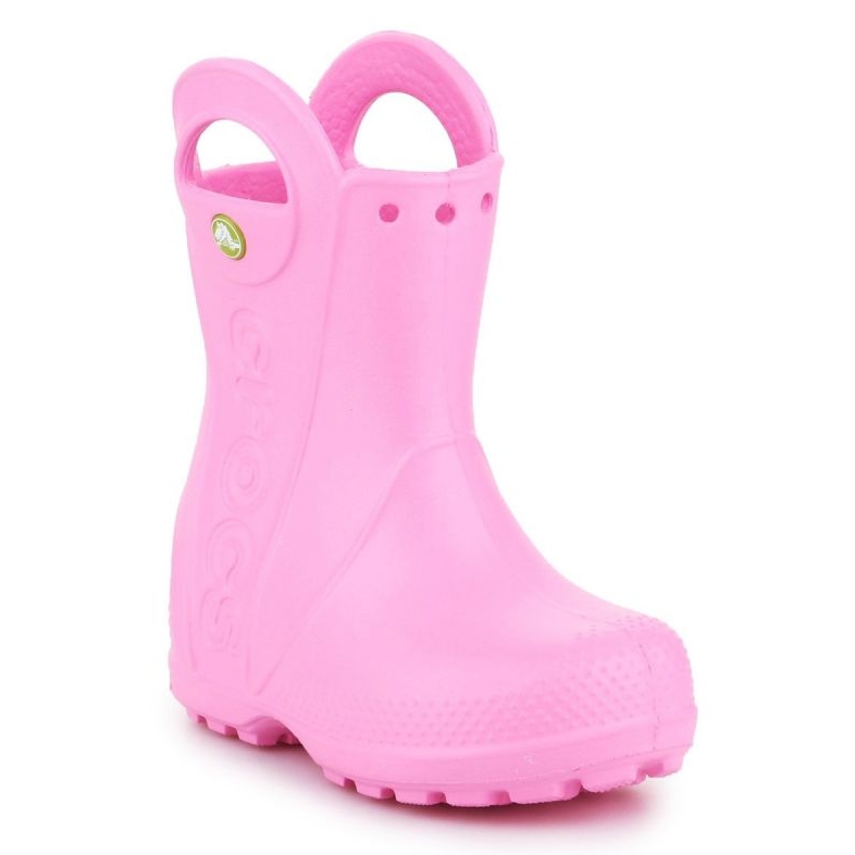 Crocs Handle It Regenstiefel Kinder 12803-612 rosa 1
