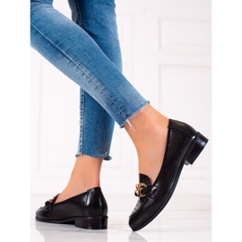 W. Potocki Elegante Potocki-Slipper schwarz 1