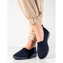 W. Potocki Klassische Potocki-Slipper navy blau 1