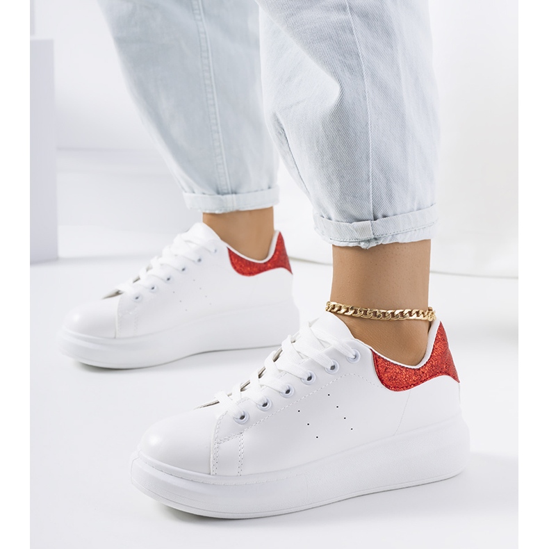 Weiße Senja-Sneaker für Damen 1