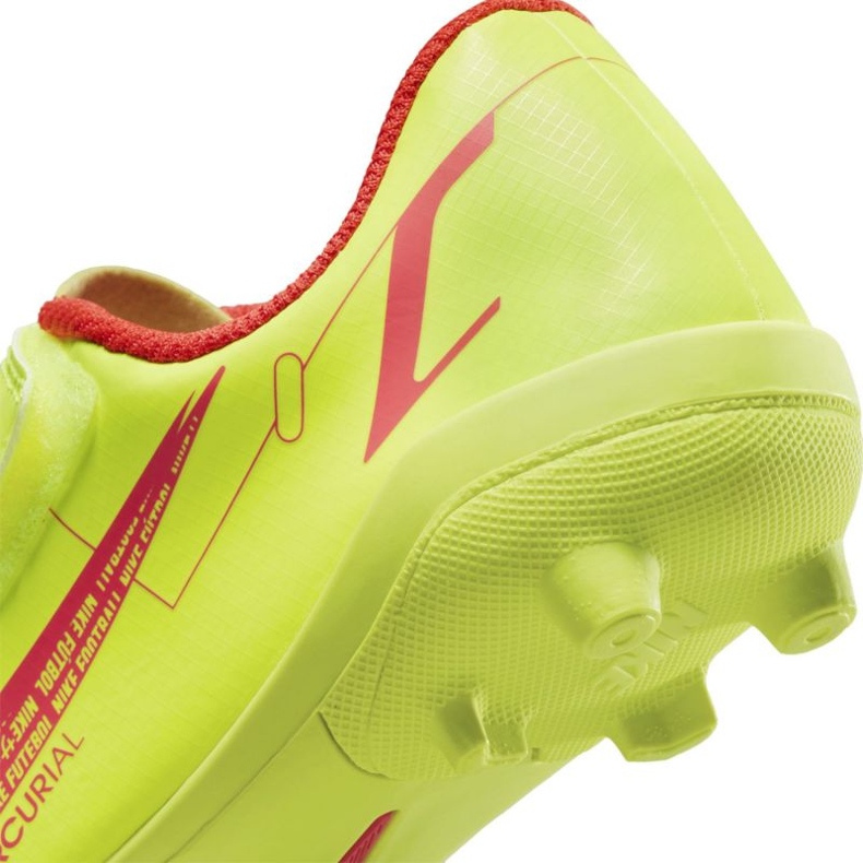 Nike Mercurial Vapor 14 Club Mg Jr CV0833-760 Fußballschuhe gelb 2