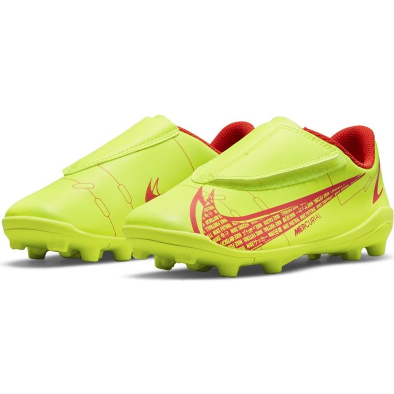 Nike Mercurial Vapor 14 Club Mg Jr CV0833-760 Fußballschuhe gelb 4