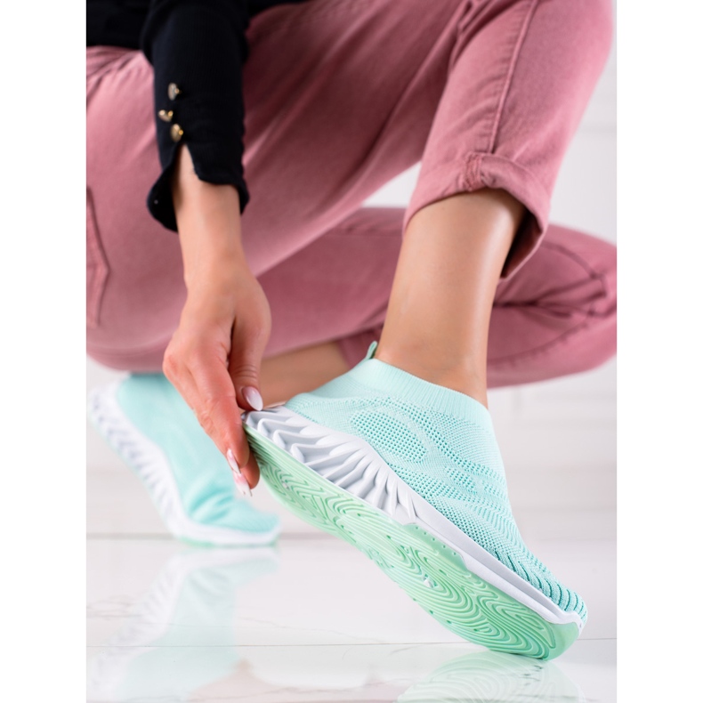 J. Star Modische grüne Turnschuhe 1