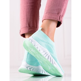 J. Star Modische grüne Turnschuhe 2