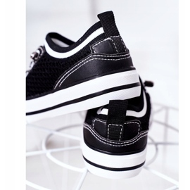 Apawwa Kinder Airy Black Kids Club Sneakers schwarz 4