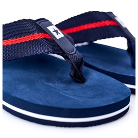 Herren Flip-Flops Big Star FF174478 Marineblau navy blau 2