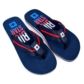 Herren Flip-Flops Big Star FF174478 Marineblau navy blau 3