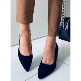 Pumps auf High Heels Mindy Black schwarz 1