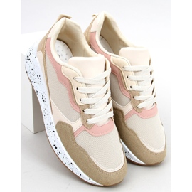 Truth Khaki Sneaker für Damen beige rosa golden 2
