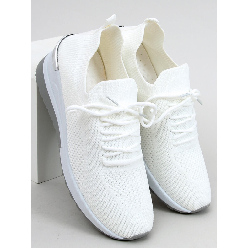 Faggio Weiße Socken Sportschuhe 1