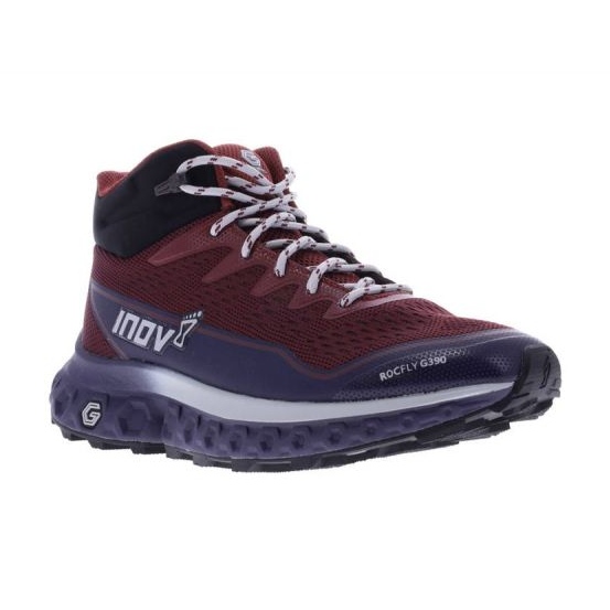 Schuhe Inov-8 RocFly G 390 W 000996-BUBK-S-01 rot navy blau 1