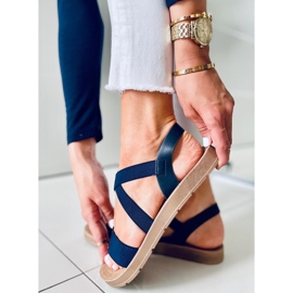 Die Sandalen der Zinnia-Blauen Frauen marineblau 1
