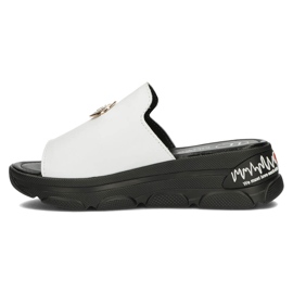 Lederhausschuhe Filippo DK3872 / 22 Wh weiß 2