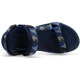 Sandalen 4F Jr HJL22-JSAM001 33S blau blau 1