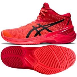 Asics Sky Elite Ff Mt Tokyo W 1052A048 701 Volleyballschuhe orangen und rottöne 1