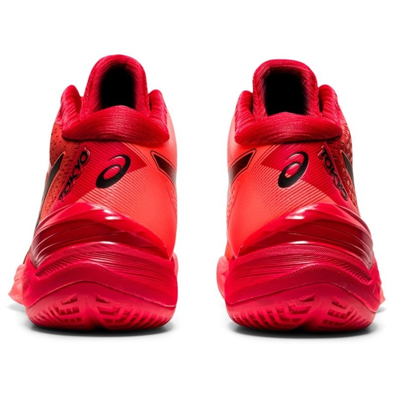 Asics Sky Elite Ff Mt Tokyo W 1052A048 701 Volleyballschuhe orangen und rottöne 3