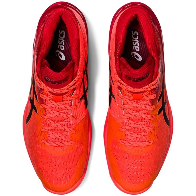 Asics Sky Elite Ff Mt Tokyo W 1052A048 701 Volleyballschuhe orangen und rottöne 4