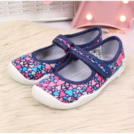 Ballerinas mit Klettverschluss Grant Jr. Befado navy blau 2