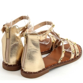 Römersandalen Kair Gold golden 1