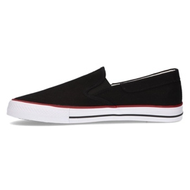 Schwarze Slip-On-Sneakers Filippo Mtn210 / 21 BK 2