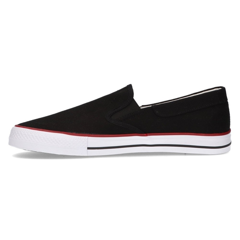 Schwarze Slip-On-Sneakers Filippo Mtn210 / 21 BK 2