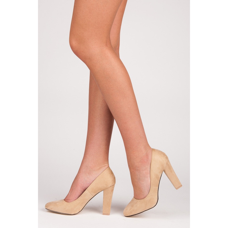 Seastar Bequeme Pumps auf einer Säule braun 2