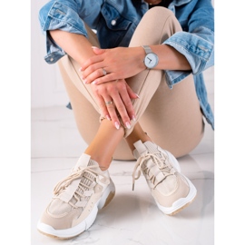 Seastar Beige Fashion Sneakers 1