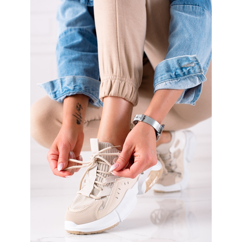 Seastar Beige Fashion Sneakers 2