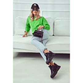 Damen Sportschuhe Sneakers Schwarz Daren 2