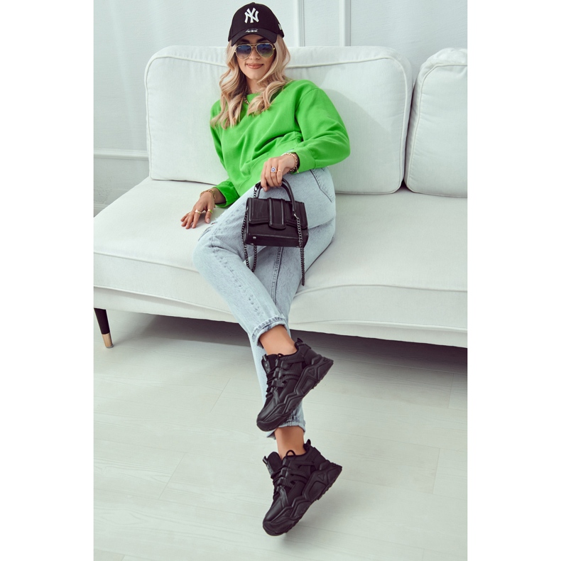 Damen Sportschuhe Sneakers Schwarz Daren 1