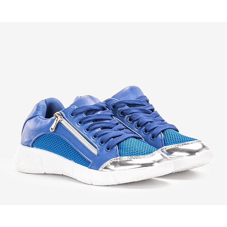 Blaue Turnschuhe für Damen von Veera 1