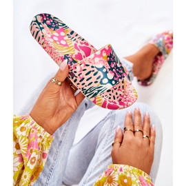 Duftende Gummihausschuhe ZAXY JJ285097 Rosa-Grün 1